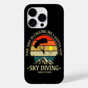 Der Himmel ruft mich, ich muss Skydiving gehen Case-Mate iPhone 14 Pro Hülle