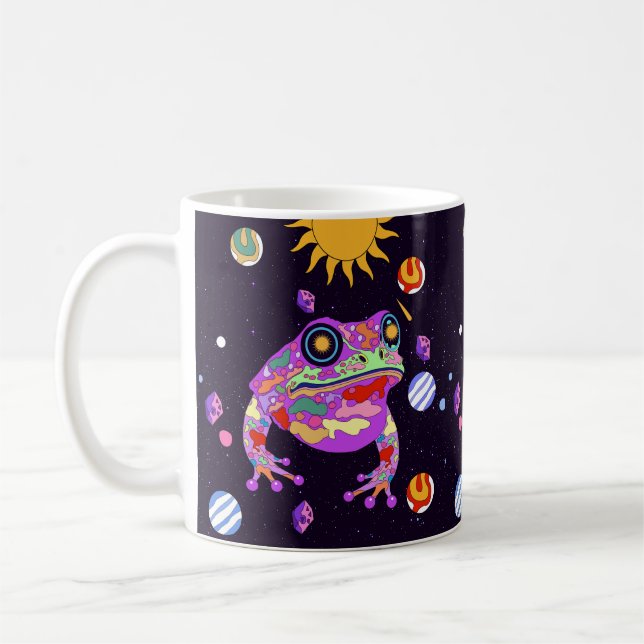 Der Himmelsfrosch Kaffeetasse (Links)