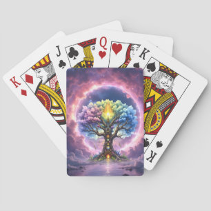 Der himmlische Baum der ewigen Reiche Spielkarten