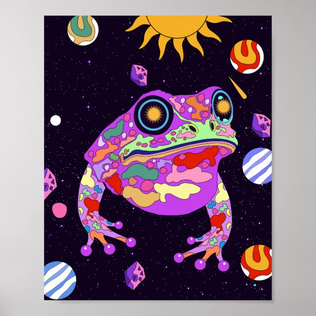 Der himmlische Frosch Poster (Vorne)