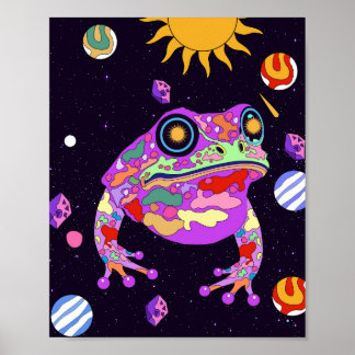 Der himmlische Frosch Poster