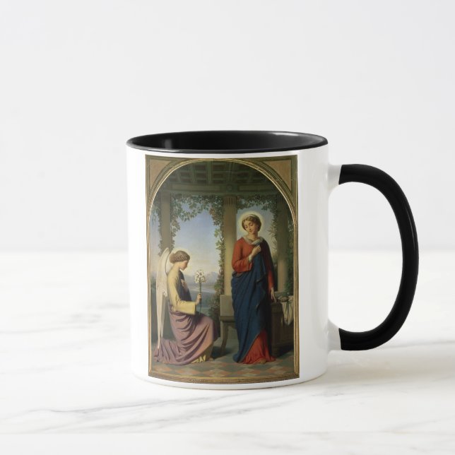 Der himmlische Gruß oder die Ankündigung, 1860 Tasse (Rechts)