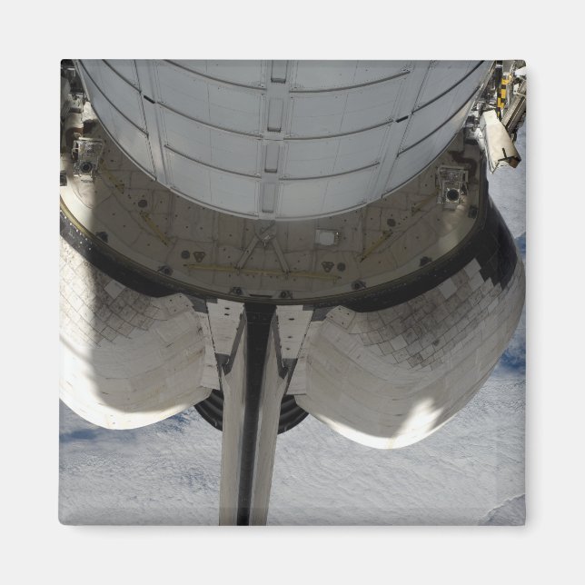 Der hintere Teil des Space Shuttle Endeavour 2 Magnet (Vorne)