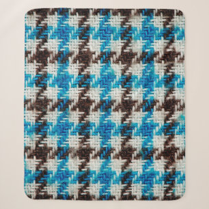 Der Hintergrund der Flanell-Textur. Sherpadecke