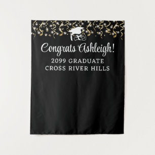 Der Hintergrund moderner Graduierungsparteien verb Wandteppich