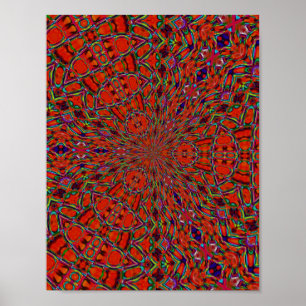 Der Hippie der 60er Poster