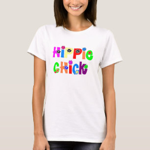 Der Hippie-Küken-T - Shirt der Frauen