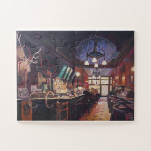 Der Hirschpub - typische Bar in Irland Puzzle