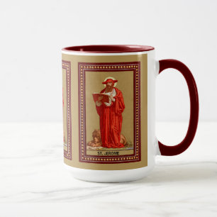 Der Hl. Hieronymus als Kardinal mit Löwe (P 004) Tasse