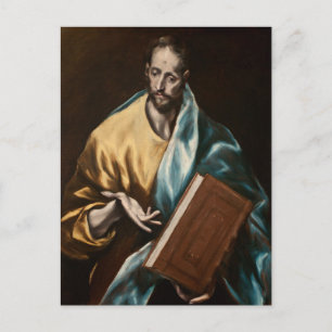 Der Hl. Jakobus der Jüngere von El Greco Postkarte