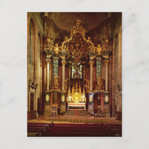 Der Hochaltar im Ostenchor Postkarte