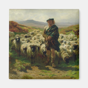 Der Hochland-Schäfer, 1859 Magnet