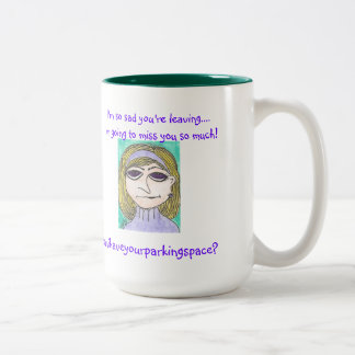Der hochnäsige Schwester-Entwurf Zweifarbige Tasse