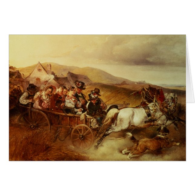 Der Hochzeits-Wagen (Vorderseite (Horizontal))
