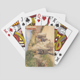 Der Hochzeitstag-März (Heiratszene) Spielkarten