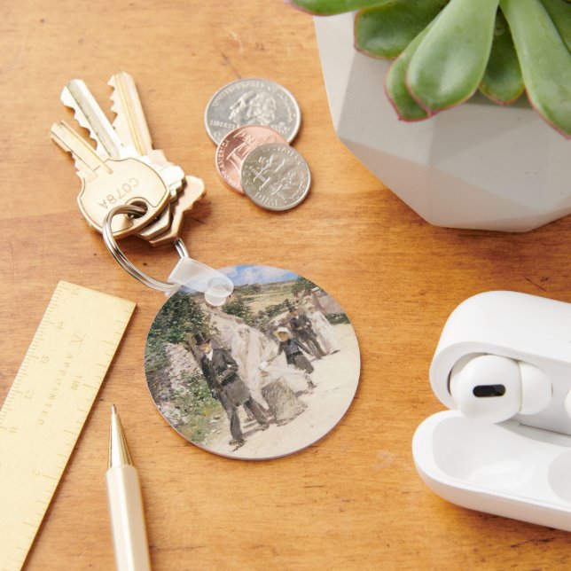 Der Hochzeitstag-März von Robinson, Vintage Newlyw Schlüsselanhänger (Schreibtisch)