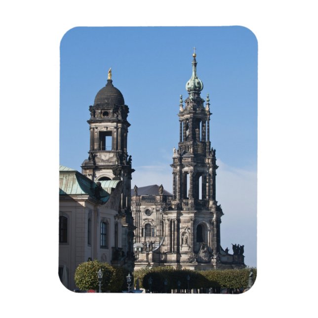 Der Hofkirche Dresden Magnet (Vertikal)