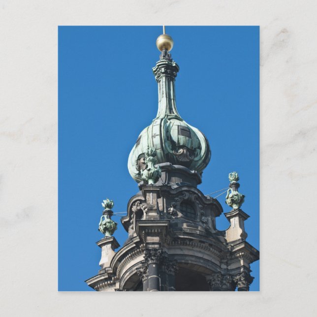 Der Hofkirche Dresden Postkarte (Vorderseite)