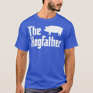 Der HogVater Funny Daddy Pig Papa Piggy Hog Lover T-Shirt