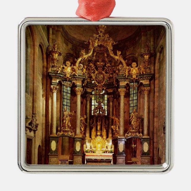 Der hohe Altar im Ostchor Ornament Aus Metall (Vorne)