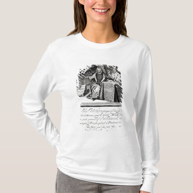 Der hohe Kirchen-Meister und seine zwei Sekunden T-Shirt (Vorderseite)