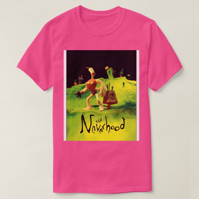 Der hohe Kontrast der Neverhood T-Shirt (Design vorne)
