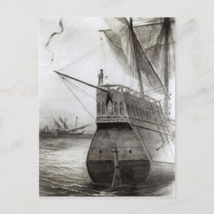 Der Höhepunkt des Abends Postkarte