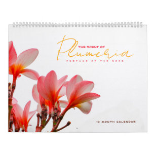 Der Höhepunkt des Plumeria-Kalenders Kalender