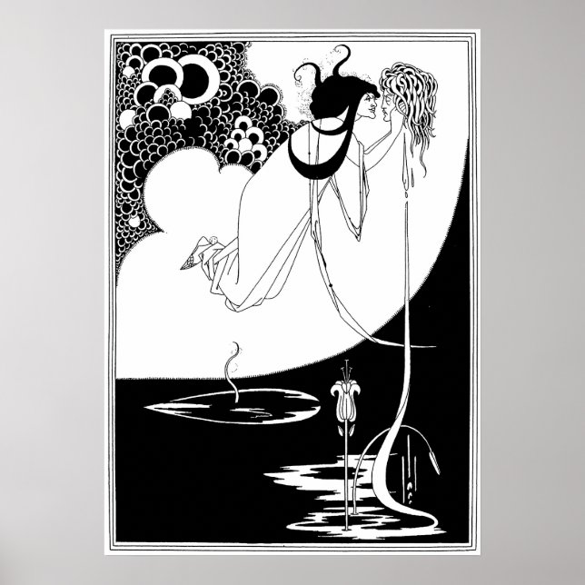 Der Höhepunkt von Aubrey Beardsley Poster (Vorne)