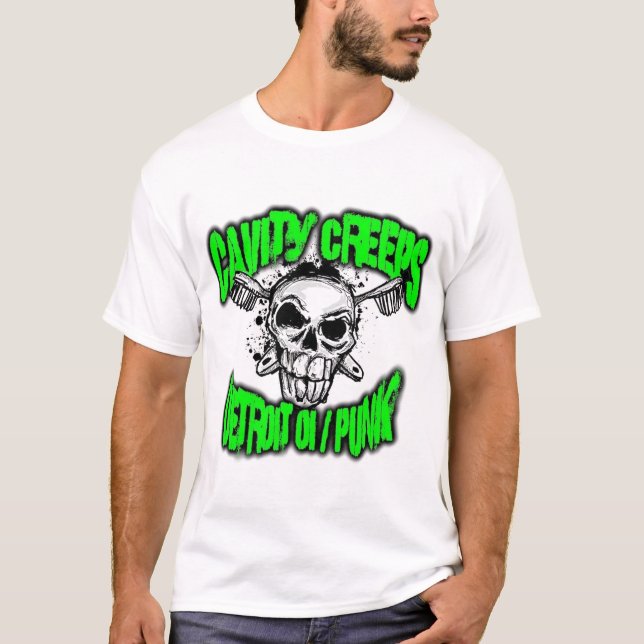 Der Hohlraum kriecht - T - Shirt "DETROITS (Vorderseite)