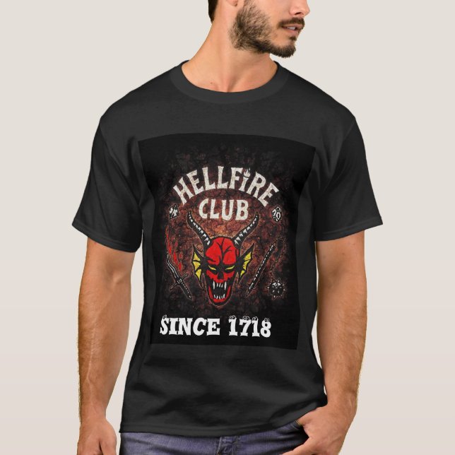 Der Höllenfeuerklub seit T - Shirt 1718 (Vorderseite)