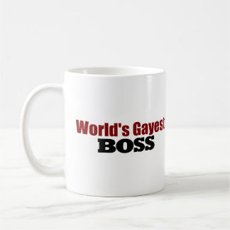 Der homosexuellste Chef der Welten Kaffeetasse