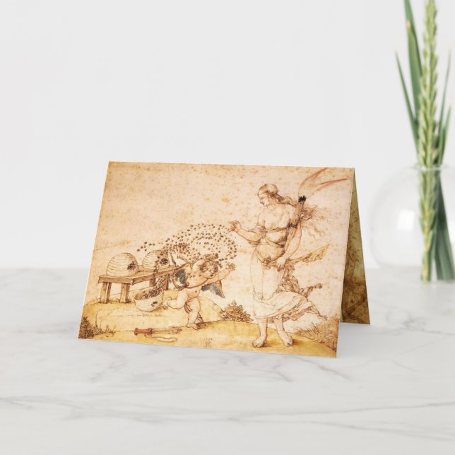 Der Honigdieb Karte (Vorderseite)