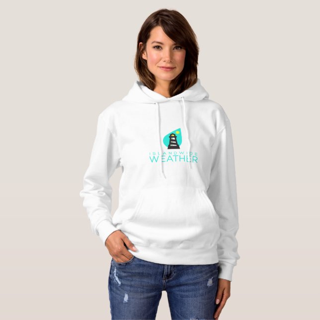 Der Hoodie der inselweiten Wetter-Frauen (Vorne ganz)