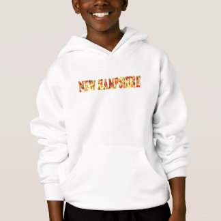 Der Hoodie des New Hampshire-Herbst-Kindes