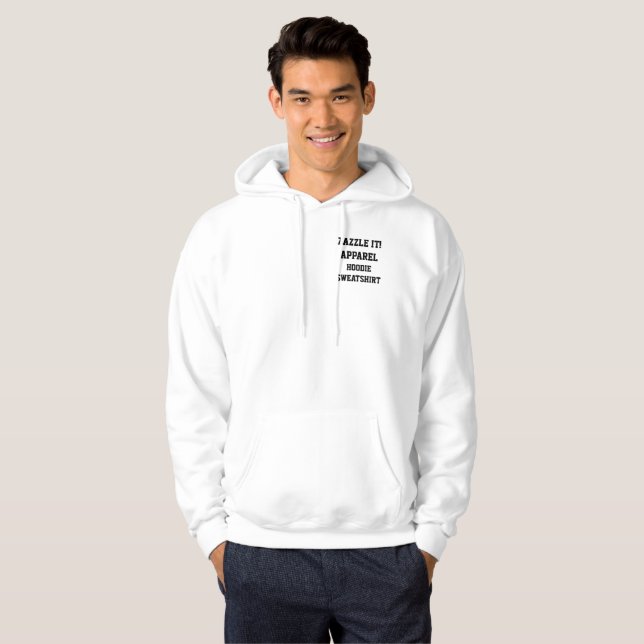 Der HOODIE-SWEATSHIRT der kundenspezifischen Hoodie (Vorne ganz)