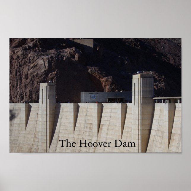 Der Hoover-Damm Poster (Vorne)