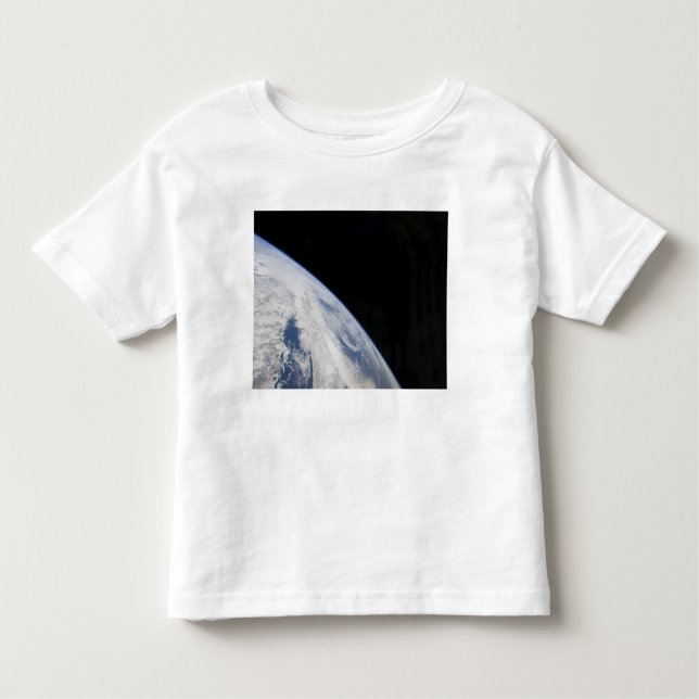 Der Horizont der Erde und die Schwärze des Weltrau Kleinkind T-shirt (Vorderseite)