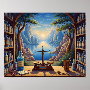 Der Horizont des Alchemisten Poster