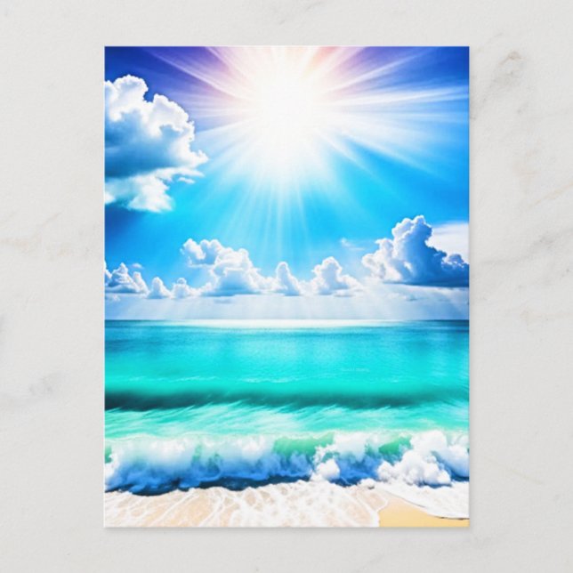 Der Horizont Postkarte (Vorderseite)