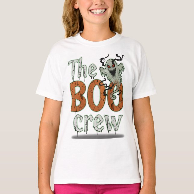 Der Horror der Boo-Crew T-Shirt (Vorderseite)