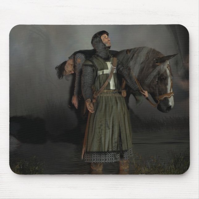 Der hospitaller Ritter Mousepad (Vorne)