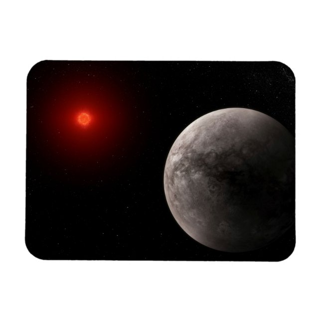 Der Hot Rocky Exoplanet Trappist-1 B. Magnet (Horizontal)