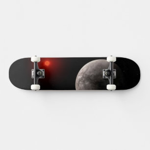 Der Hot Rocky Exoplanet Trappist-1 B. Skateboard