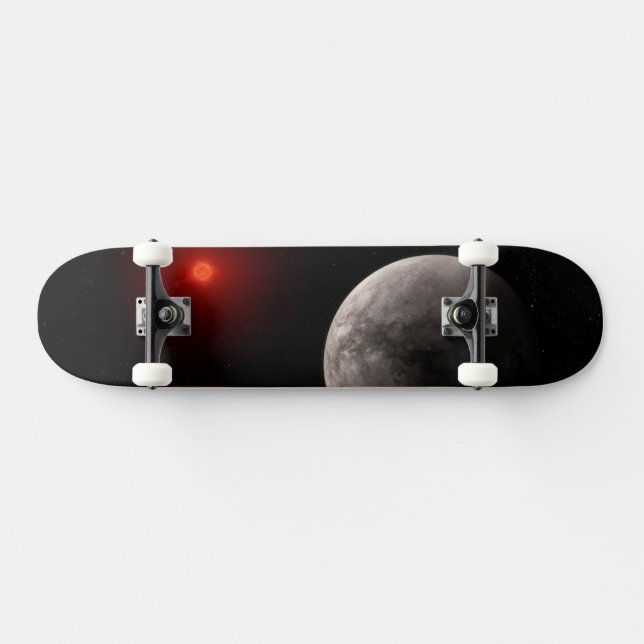Der Hot Rocky Exoplanet Trappist-1 B. Skateboard (Horizontal)