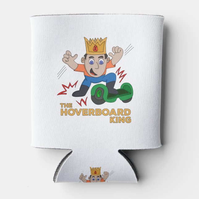 Der Hoverboard King Dosenkühler (Vorderseite)