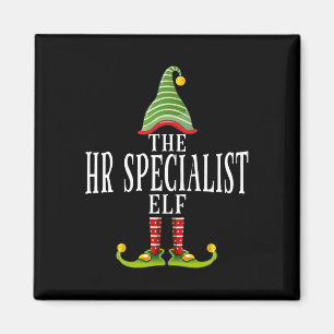 Der HR-Spezialist Elf lustige passende Pyjama Weih Magnet