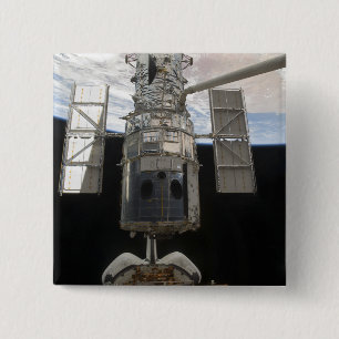 Der Hubble-Weltraumteleskop Space Shuttle Atlant Button
