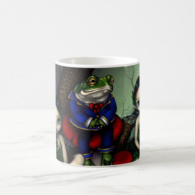 "Der hübsche Frosch-" Tasse (Mittel)