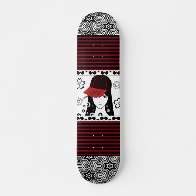 Der Hübsche Tomboy Skateboard (Vorne)